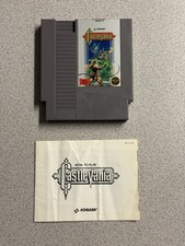 Nintendo NES - Castlevania 5-screw - 1st Print Authentic incl. Manual