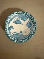 Anthropologie Demetria Chappo - Capricorn - Trinket Dish - Handpainted OOAK DISC