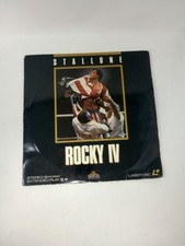 Rocky IV LaserDisc, 1990 MGM/UA Home Video Stereo Extended Play READ Descripti