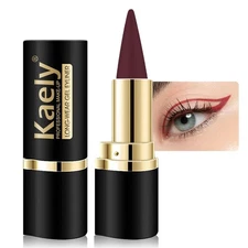 evpct 1Pcs Dark Red Gel Eyeliner Pencil Eye Black Face Paint Stick Makeup Set...