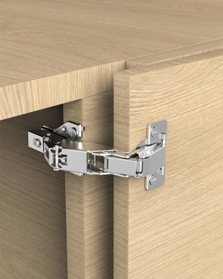Chibery 4 Pack 180 Degree Soft Close Cabinet Hinges, Lazy Susan & Kitchen Corner