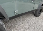 Heavy Duty  Aluminium Sills for Land Rover Defender 90 83-16 Solid Style