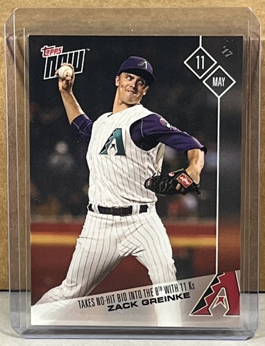 2017 Topps Now 138 Zack Greinke