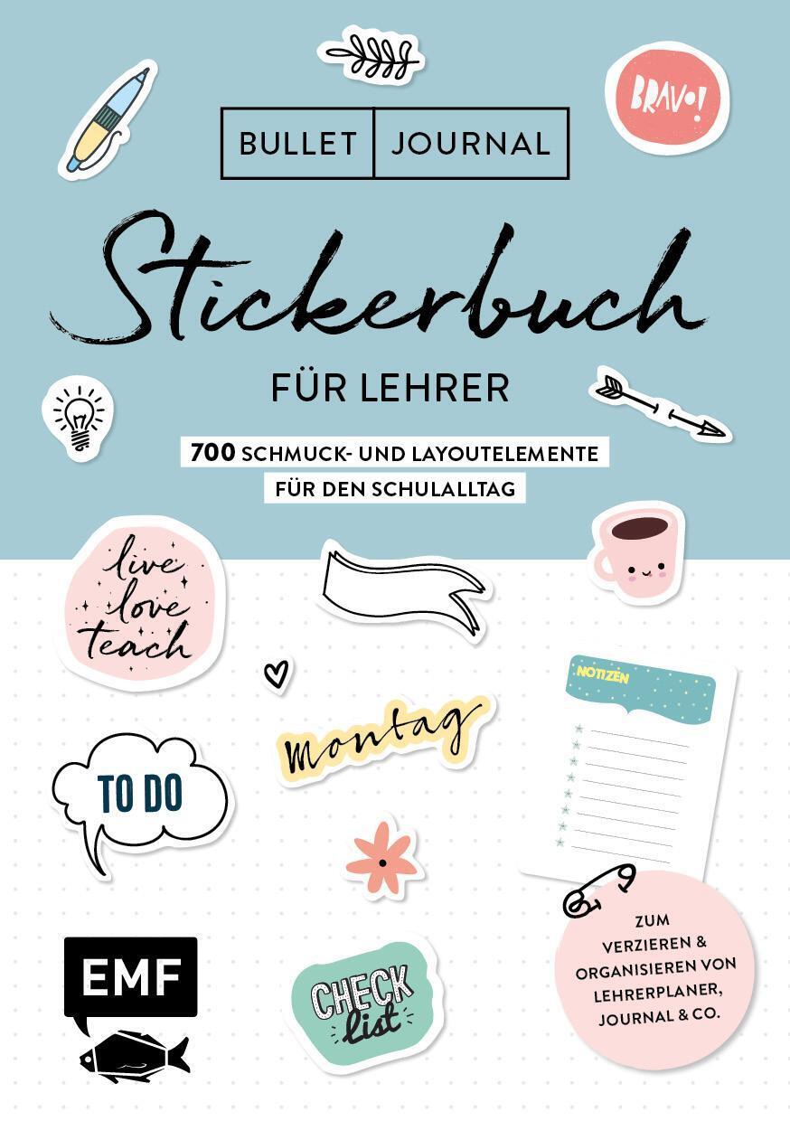 Thumbnail - Bullet Journal - Stickrbuch Für Lehrer: 800 Schmuck- Und