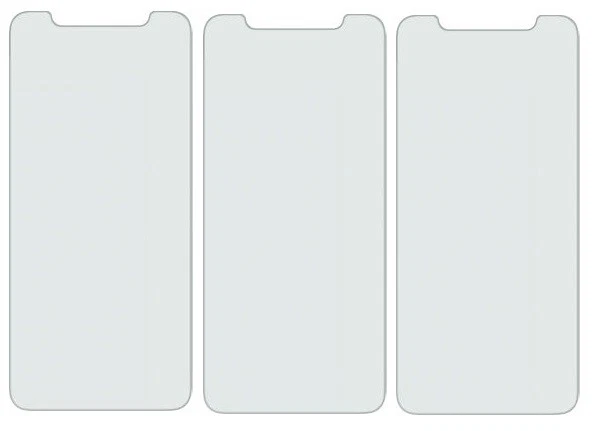 4 Pcs iPhone X Xs 11 Pro Tempered Glass Screen Protector 9H Scratch Protector - Image 2 of 4