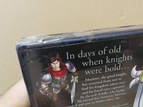 Maximo Ghost to Glory PS2 English Edition Multilingual 1st Print NEW SEALED - Picture 13 of 17