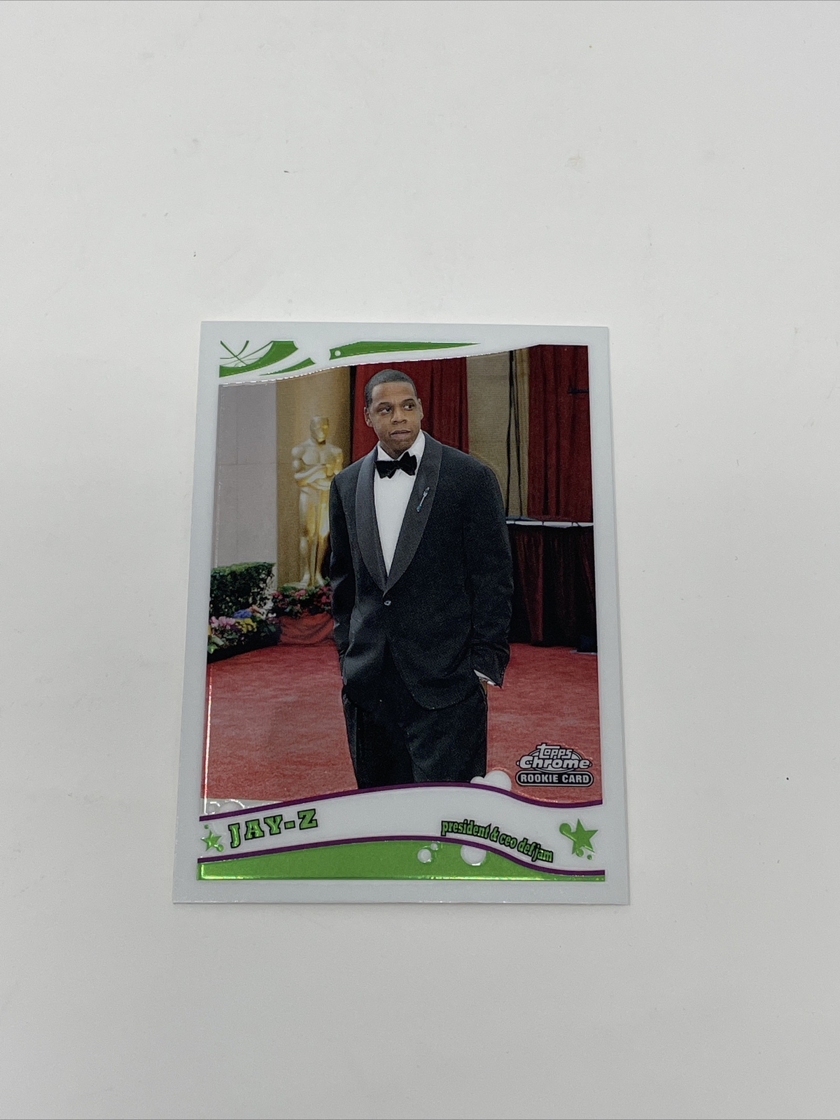 Jay Z Topps Rookie Card