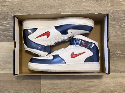 Nike Air Force 1 Mid QS 'Independence Day' Navy White DH5623 Nike Air Force 1 Mid QS 'Independence Day' Navy White DH5623