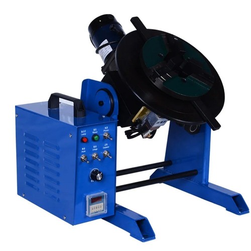 Automatic Welding Positioner Foot-operated Welding Turntable 45 Degree Turnover - Foto 6 di 10