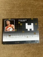 Spud Webb 2007-08 Topps NBA Luxury Box Jersey Gold #MR-SW Serial #d  /99  Hawks