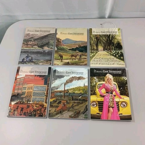 The Journal of East Tennessee History PB Books 82-86 & 91 Dolly Parton Lot Of 6