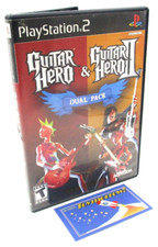 Sony PlayStation 2 PS2 Guitar Hero 1  2 EMPTY Case Dual Pack