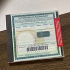 Microsoft Encarta 1997 97 Encyclopedia Version 1.0 Auth. New Sealed CD Rom Disk