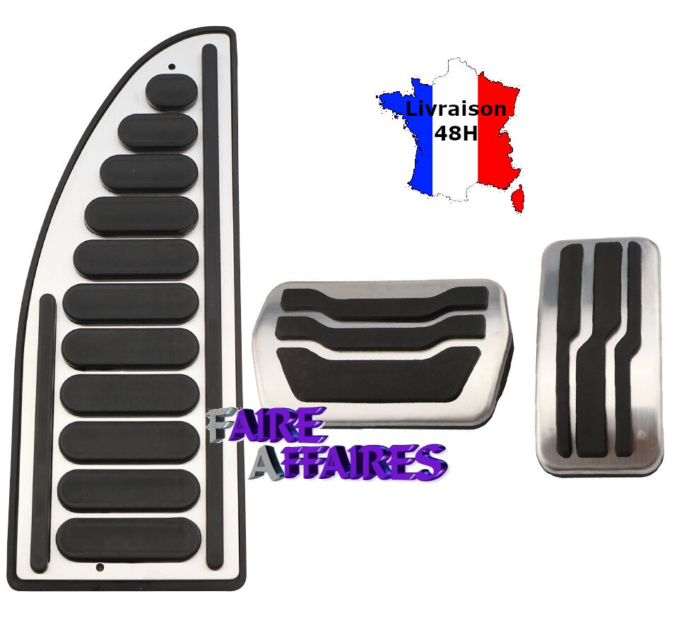 Pédales Focus 4 RS ST MK4 IV couvre-pédales alu boîte automatique et manuelle