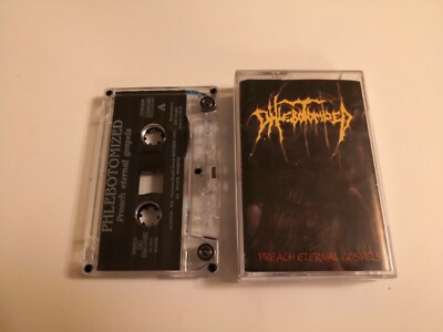 Phlebotomized Preach Eternal Gospels MC Cassette Pan.Thy.Monium Therion Amorphis