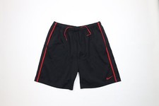 Vintage Y2K Nike Mens Large Travis Scott Mini Swoosh Above Knee Shorts Black