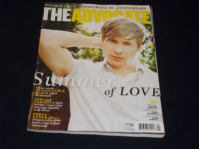 2009 JUNE THE ADVOCATE MAGAZINE - DUSTIN LANCE BLACK FRONT COVER - H 6646