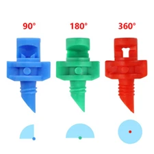 25pc 90°/180°/360° EZ Clone Sprayer Nozzle Jet Mister Cloning Machine Hydroponic