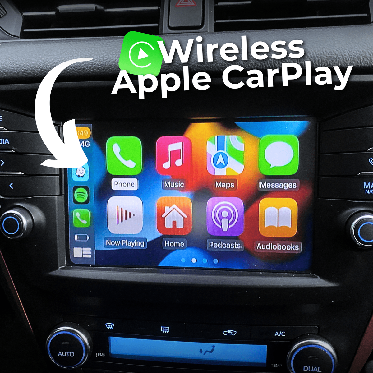 Toyota Avensis 2014-2019 Apple CarPlay Android Auto MMI Screen