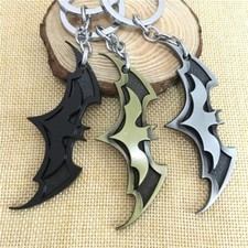 DC Comics Superhero Justice League Batman Logo Keychain Keyring Key Chain Rings