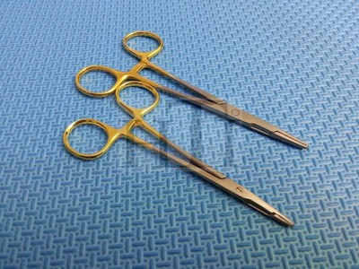 2 TC OLSEN HEGAR NEEDLE HOLDER 4.5  5.5 WITH TUNGSTEN CARBIDE INSERTS OR PREMIUM