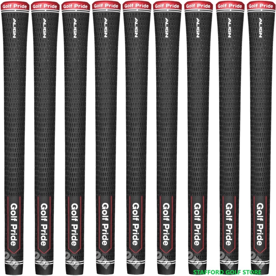 GOLF PRIDE TOUR VELVET ALIGN GOLF GRIPS RIDGE STANDARD MIDSIZE .600 ...