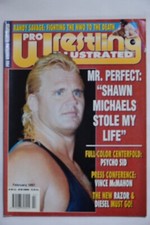 Pro Wrestling Illustrated (PWI) February 1997, Mr Pefect (Curt Hennig)