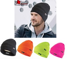 CAPPELLO CUFFIA U Power THINSULATE UOMO DONNA INVERNALE FREDDO LAVORO UP