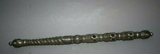 Khavga mit Naga,Totenk&ouml;pfe & Dorje-Tibet, Eisen-versilbert, massiv, 36cm