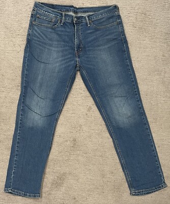 LEVI'S 541 Demin Jeans 36X32 Athletic Taper Fit 100% Cotton Excellent Worn Look