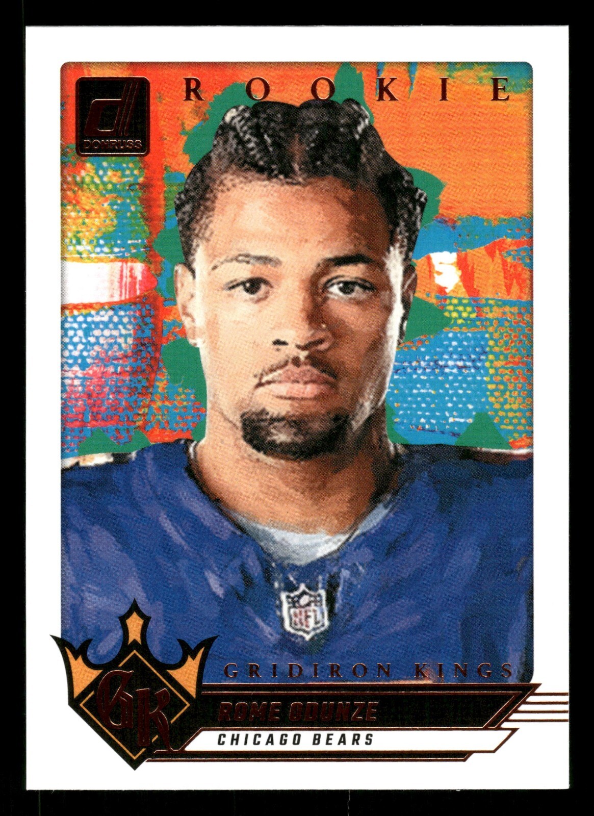 2024 Panini Donruss - Rookie Gridiron Kings #7 Rome Odunze (RC)