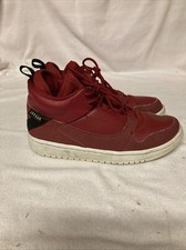 Jordans Casual Shoe Size 6Y Red Lace Up in Good condition