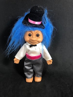 blue troll doll