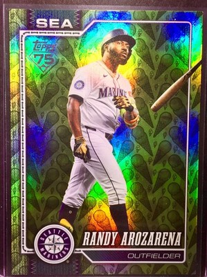 2026 Topps Series 2 Randy Arozarena Green Ice Cream /50 SSP Mariners