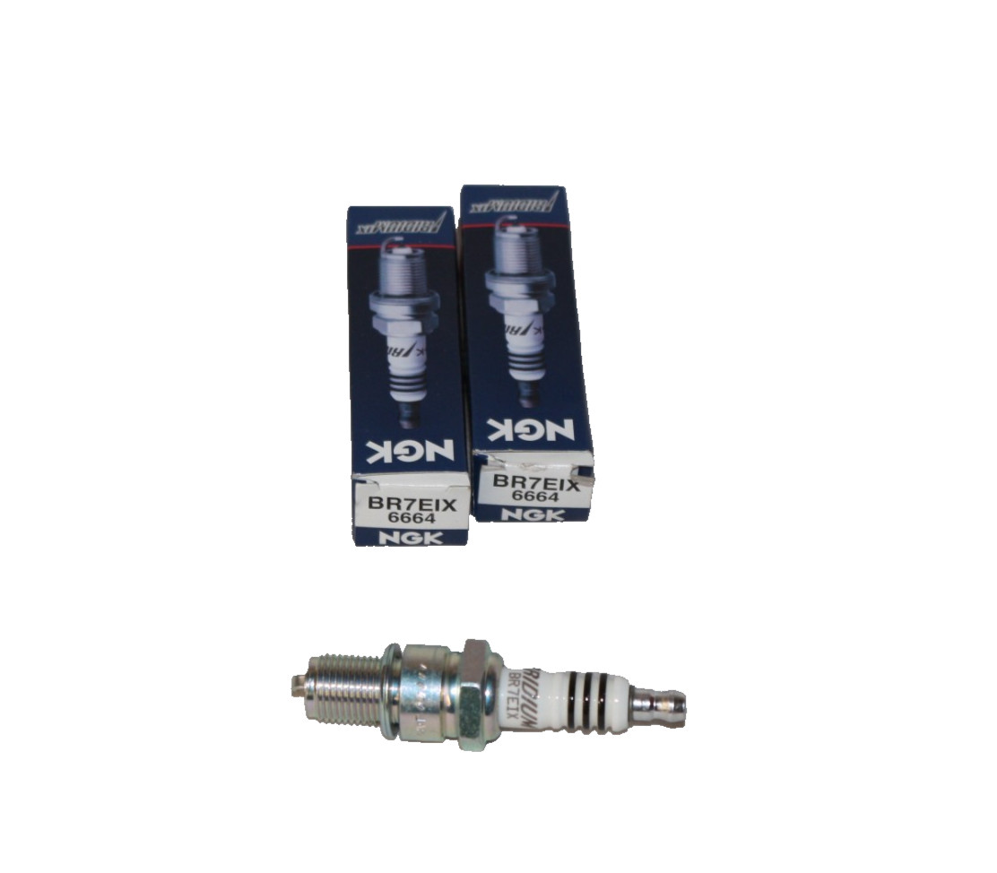 NEW NGK  BR7EIX Spark Plugs Quantity 2