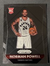 Norman Powell Rookie 2015-16 Panini Prizm Basketball Base RC #337 Raptors Card. rookie card picture