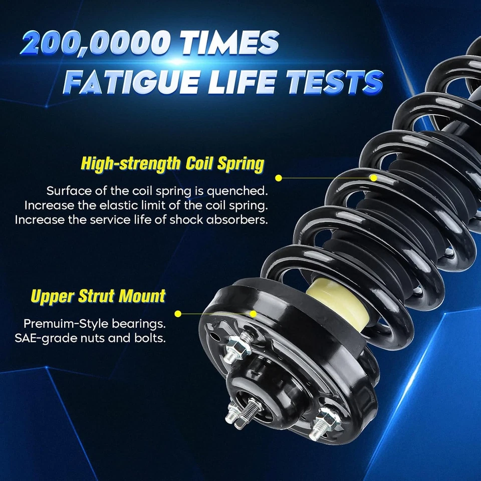 Front Strut Shock Assembly w/Coil Spring for Ford F-150 4WD 2004-2008,...  - Image 2 of 4