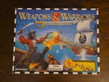 Pressman Weapons & Warriors Pirate Battle Game Boxed With Instructions + Pieces