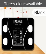 Bluetooth-enabled Body Fat and Weight Scale for Precise Health Tracking