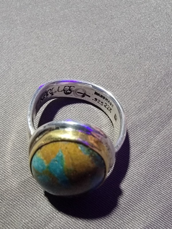 Karl Lee Big-Sur  Handmade .925 22K