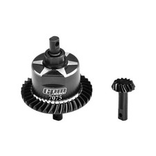 GPM 4140 Carbon Steel 7075 Alloy Front Complete Differential Black : Slash 4X4