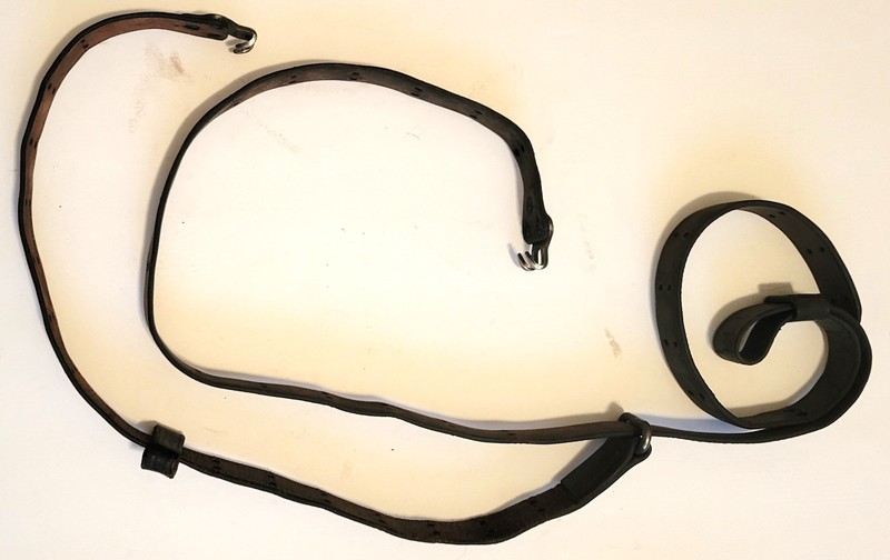 U. S. Army M1907 Rifle Sling WWII Era with Steel Hardware Not Marked