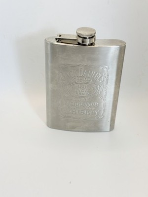 Jack Daniels Tennessee Whiskey 7 oz. Stainless Steel Flask Old No. 7