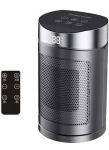 1500W Space Chauffe-chauffe Portable Chauffage électrique intérieur avec Thermostat PTC Céramique