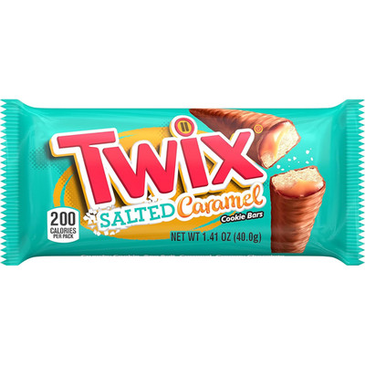 Full Size Salted Caramel Chocolate Cookie Bars, 28.2Oz/20Ct