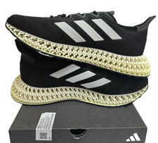 Adidas 4D Black Sneakers 3 Stripes Logo Performance Trainers Men Running Shoes 3