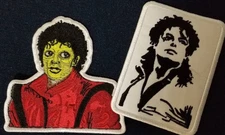 Micheal Jackson band Embroidered Patch 2 pc. roughly 3"