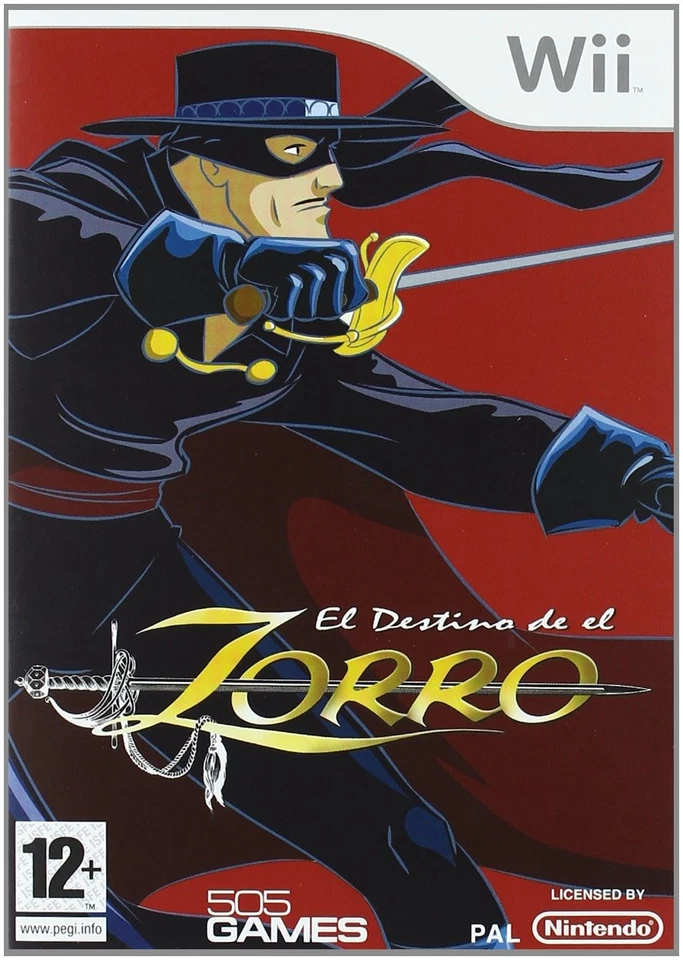 EL DESTINO DEL ZORRO Nintendo WII PAL ESPAÑA