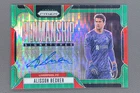 2024 Panini Prizm Premier League Soccer Green Pulsar Alisson Becker #P-AB