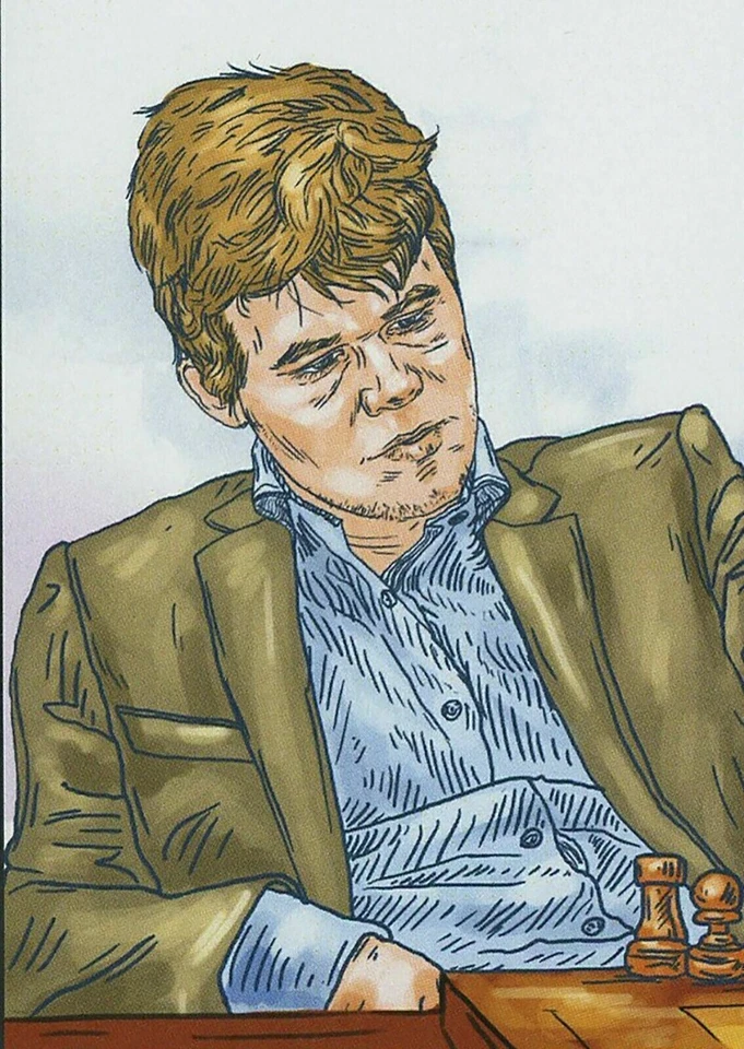 Magnus Carlsen Stamp Chess Viswanathan Anand Sport S/S MNH #3142 / Bl.352 - Image 3 of 4